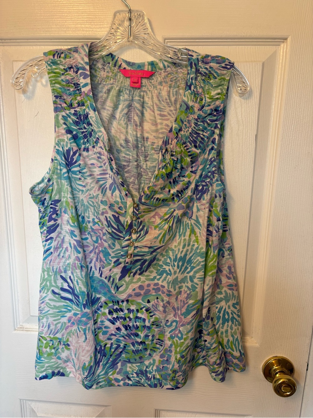 Lilly Pulitzer Floral Tank Top